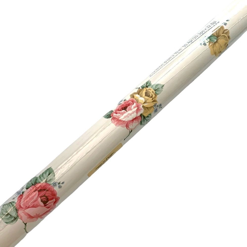 Vintage Rose Floral Wallpaper